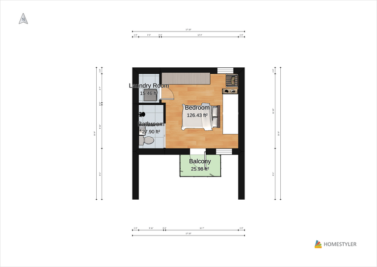 Bedroom Floorplan